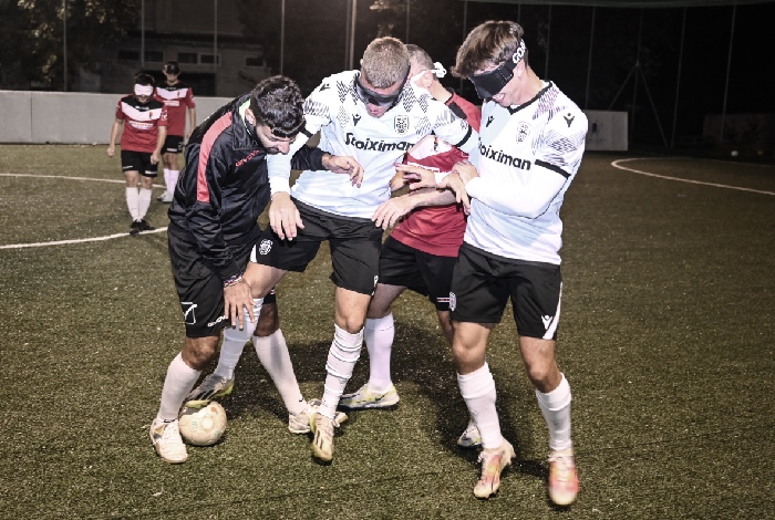 Yπέροχη πρωτοβουλία του ΠΑΟΚ: «Ποδόσφαιρο με τα μάτια της ψυχής…» (pics, vid)