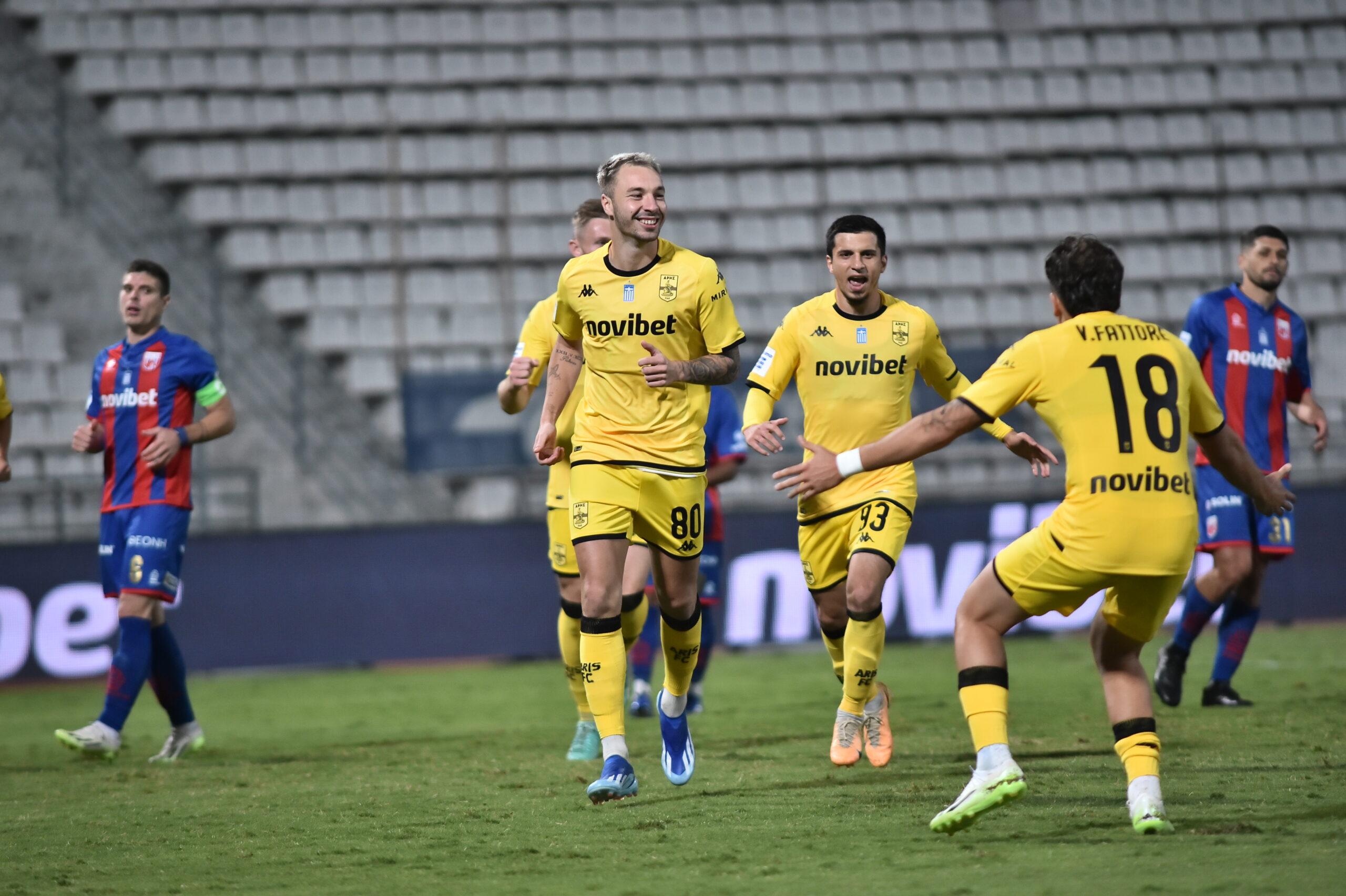 Bόλος-Άρης 0-2: «Έσπασε» το εκτός έδρας ρόδι και έβγαλε αντίδραση (vid)