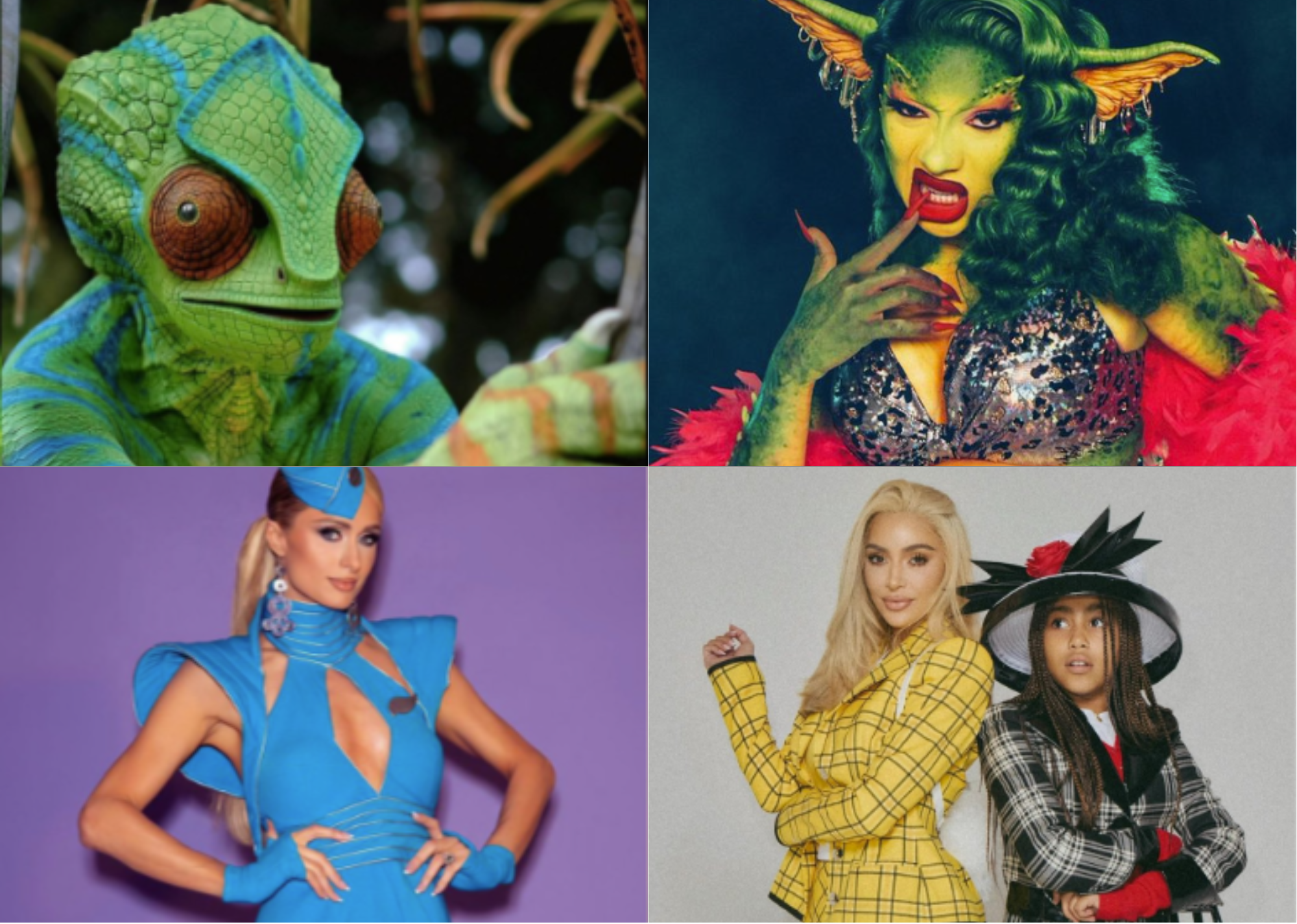 Halloween: Από παγώνι μέχρι ταμπόν – Οι διάσημοι… τα έδωσαν όλα (ΦΩΤΟ)