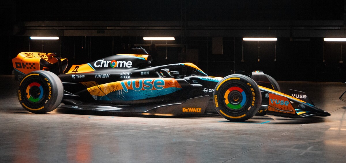 F1: Πολύχρωμη η τελευταία εμφάνιση της McLaren για το 2023