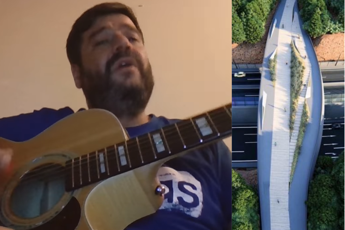 «Πάντοτε ήθελες να είσαι από πάνω» – Το τραγούδι του Μπάμπη Μπατμανίδη για το Flyover (VIDEO)