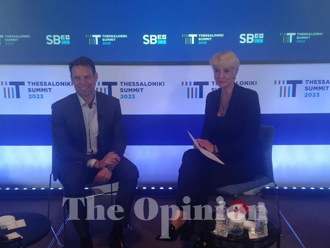 Στ. Κασσελάκης από 7ο Thessaloniki Summit για ομάδα Αχτσιόγλου: «Θεωρώ ότι παραμένουν στον ΣΥΡΙΖΑ» (ΦΩΤΟ)