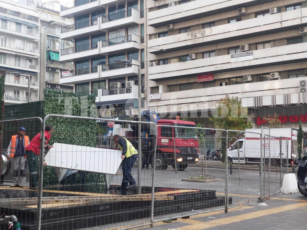 Θεσσαλονίκη: «Στήνεται» ο σταθμός του Μετρό της Αγίας Σοφίας (ΦΩΤΟ+VIDEO)