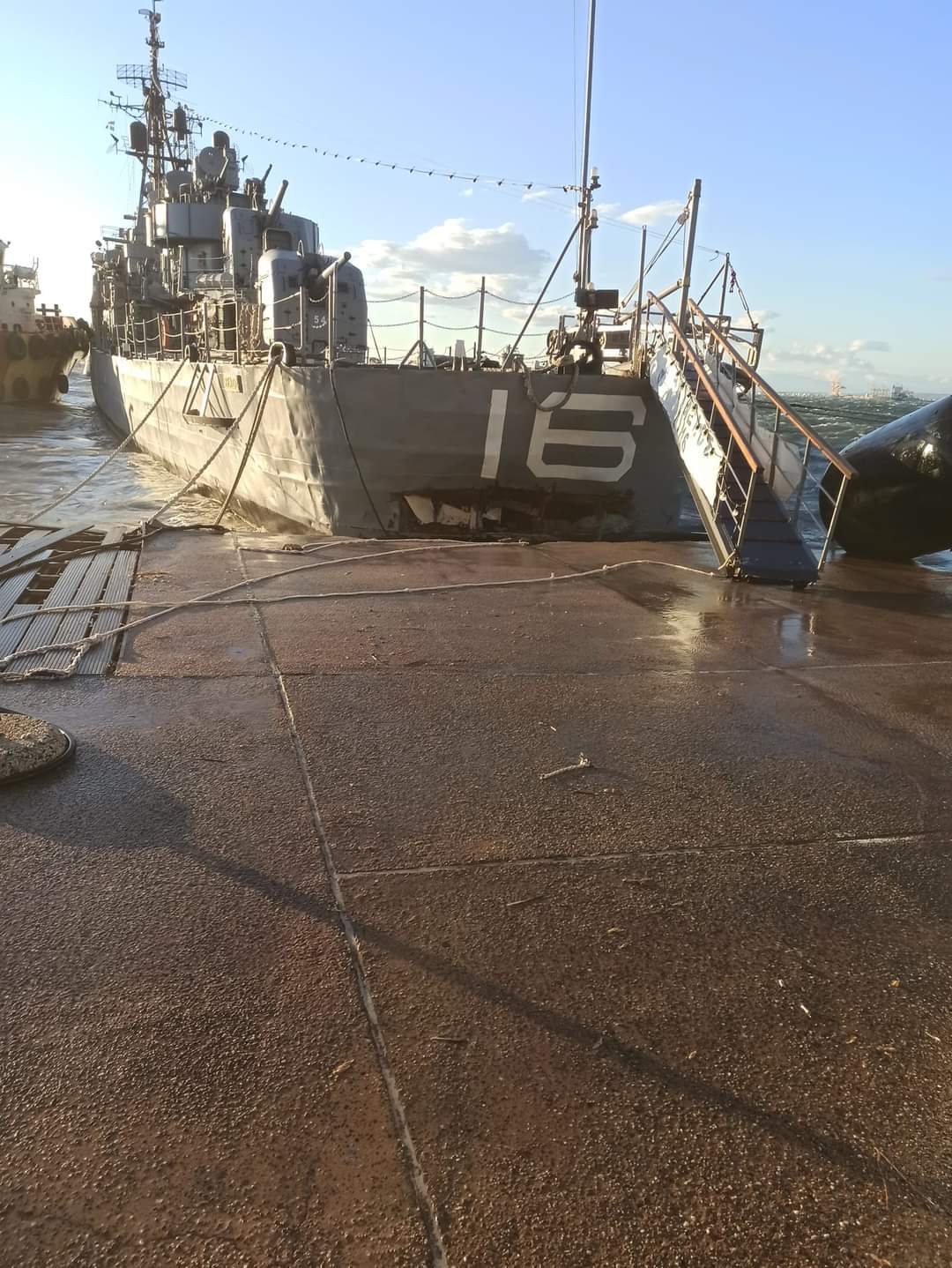 Θεσσαλονίκη: «Τρύπησε» το «Βέλος» λόγω των θυελλωδών ανέμων