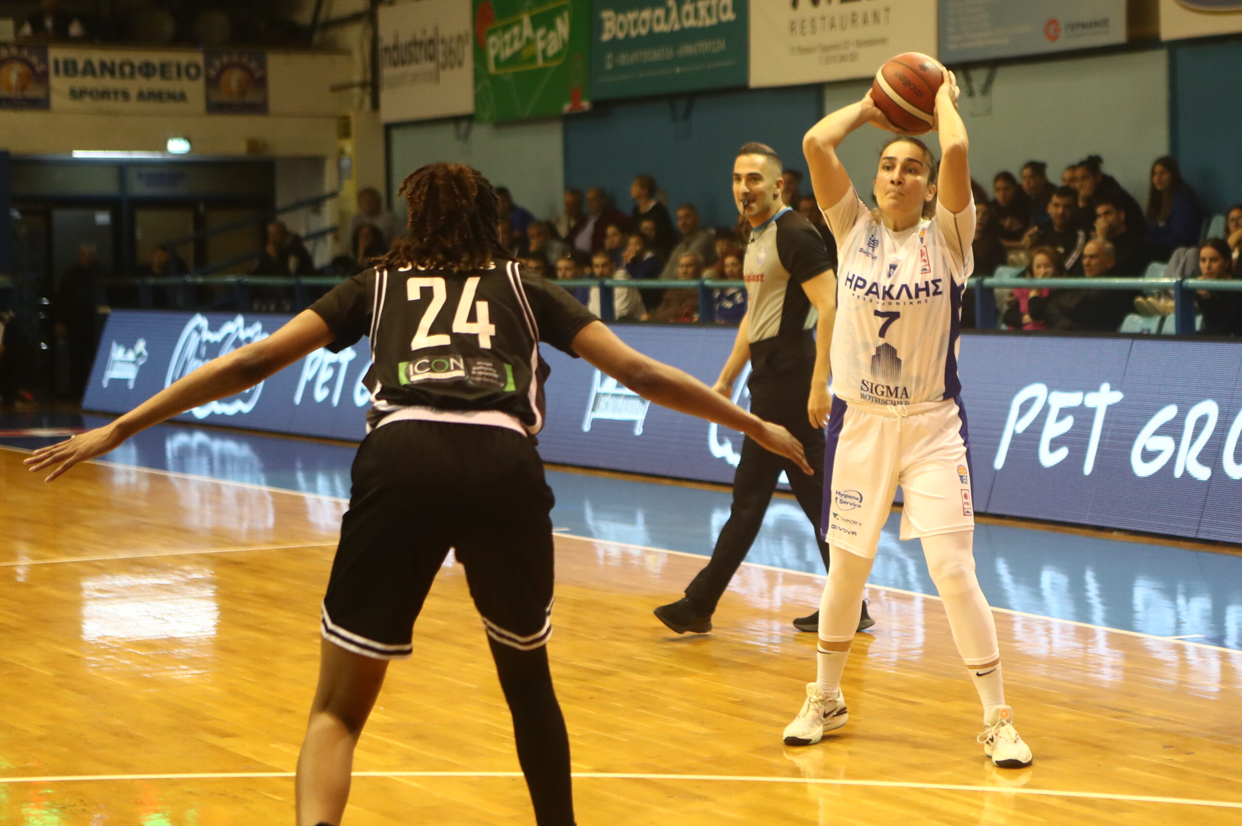 Ηρακλής-ΠΑΟΚ 82-62: Κυανόλευκο το ντέρμπι για την Α1 Γυναικών