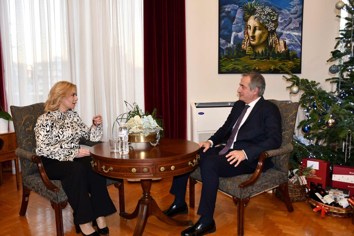 Συνάντηση Κωνσταντινίδη – Ανδρεάδου: Επί τάπητος η ανάπτυξη του Λαγκαδά (ΦΩΤΟ)
