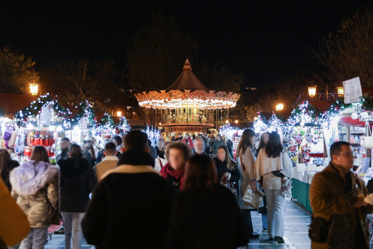 Εμπορικός Σύλλογος Θεσσαλονίκης: Με αμείωτους ρυθμούς συνεχίζεται η λειτουργία του χριστουγεννιάτικου πάρκου