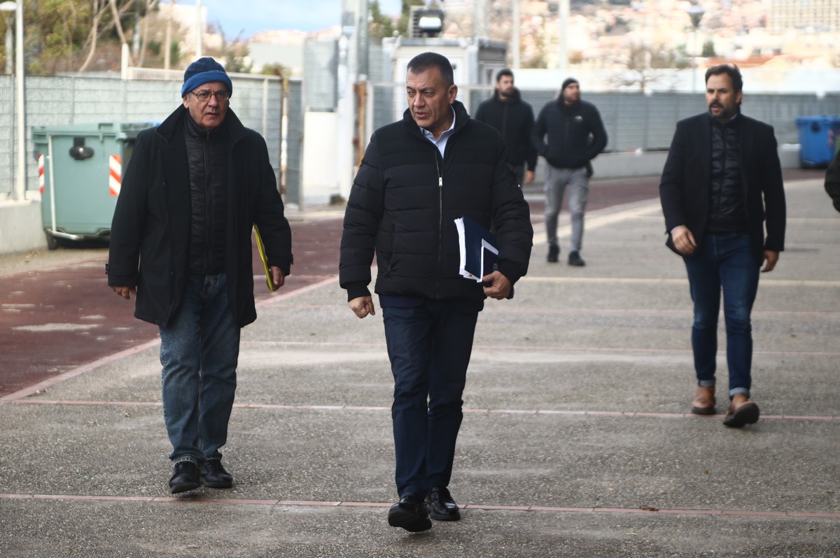 Θεσσαλονίκη: Στο Καυτανζόγλειο ο Γιάννης Βρούτσης (ΦΩΤΟ)