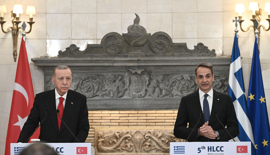 Μητσοτάκης σε Ερντογάν: Η επόμενη φάση του πολιτικού διαλόγου μπορεί να είναι η οριοθέτηση ΑΟΖ και υφαλοκρηπίδας (VIDEO)
