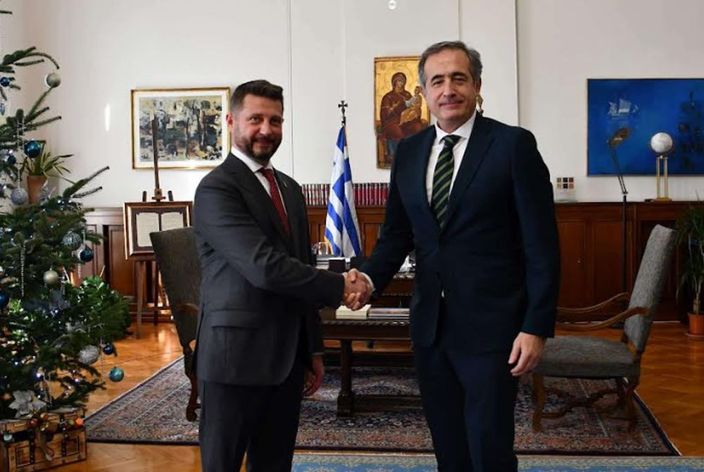 Συνάντηση του Κωνσταντινίδη με τον Πρόξενο της Ουκρανίας στη Θεσσαλονίκη – Τί συζητήθηκε