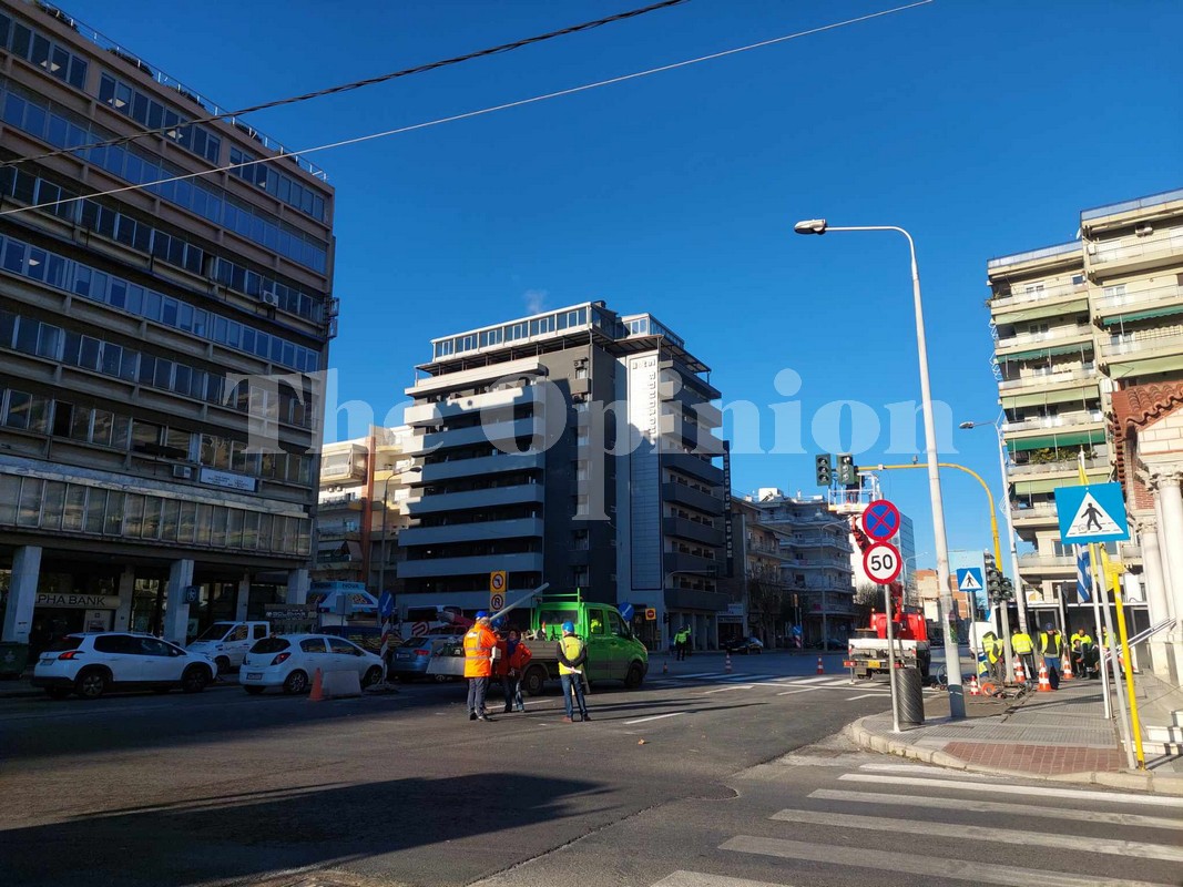 Θεσσαλονίκη: Φεύγουν οι λαμαρίνες του Μετρό από την οδό Μοναστηρίου – Πότε θα δοθεί σε κυκλοφορία (ΦΩΤΟ +VIDEO)