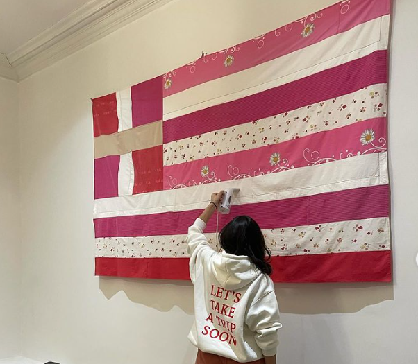 Με την Τζώρτζια Λάλε και τη ροζ σημαία της