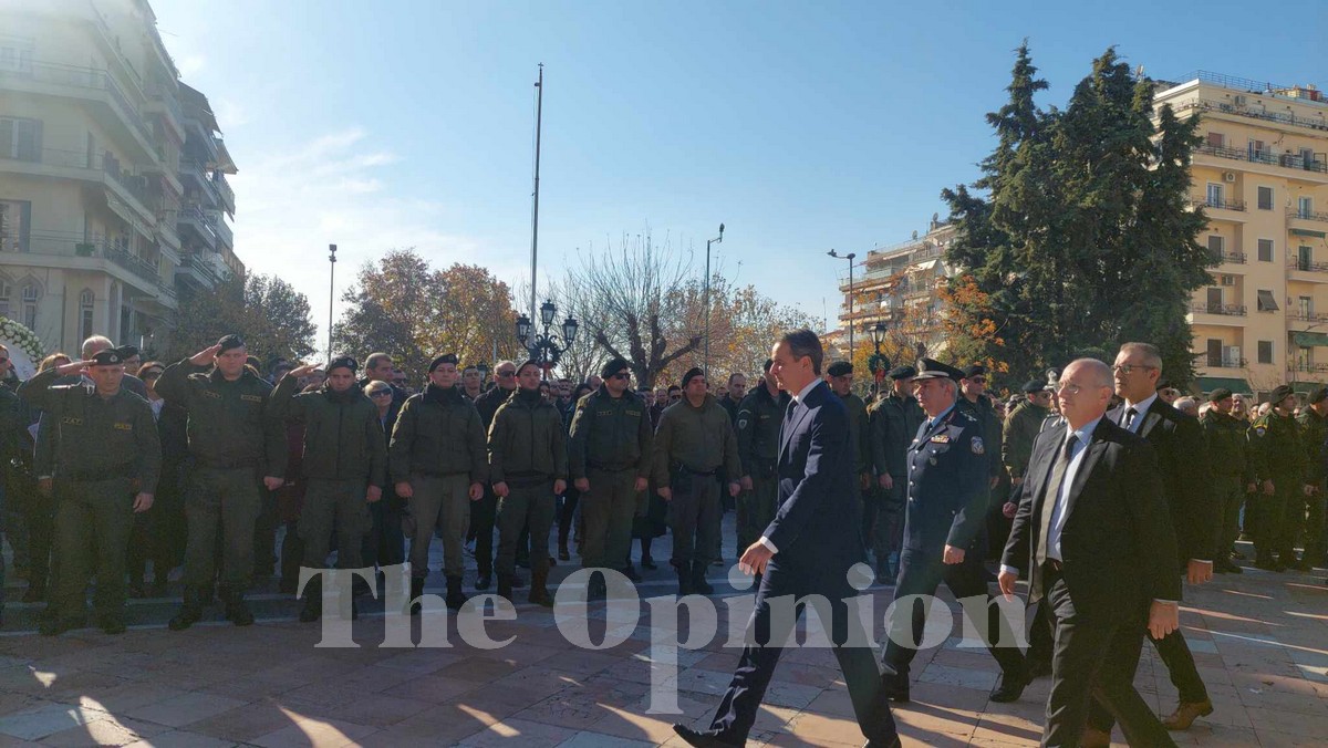 Η Θεσσαλονίκη θρηνεί για τον Γιώργο Λυγγερίδη – Στον Άγιο Δημήτριο ο Κ. Μητσοτάκης (ΦΩΤΟ)