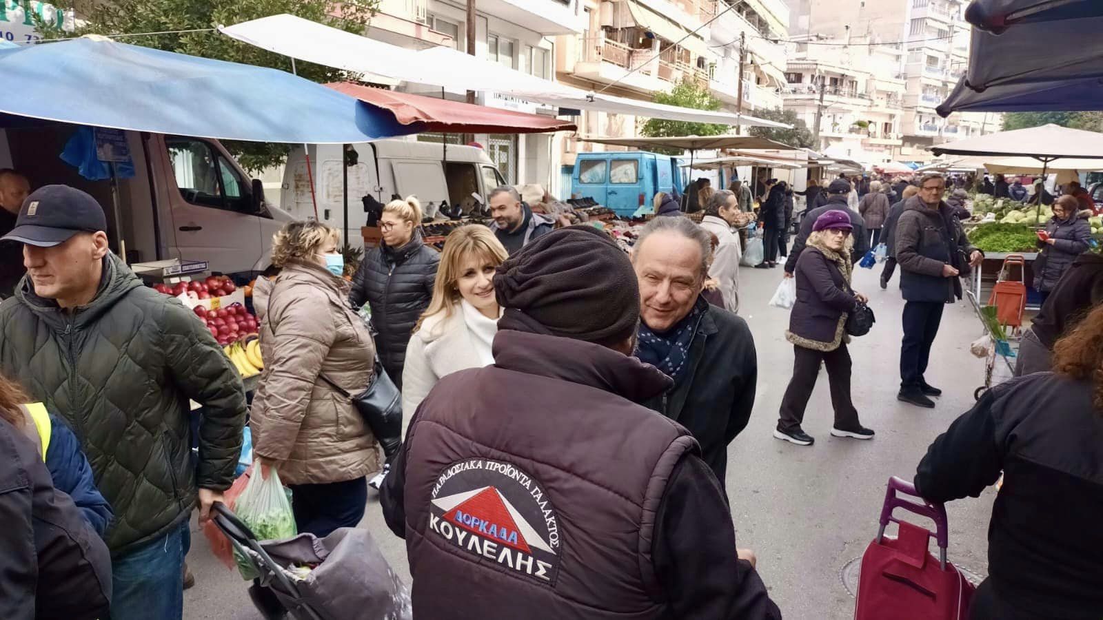 Θεσσαλονίκη: Επιχείρηση για παρεμπόριο σε λαϊκή αγορά παρουσία Αγγελούδη (ΦΩΤΟ)