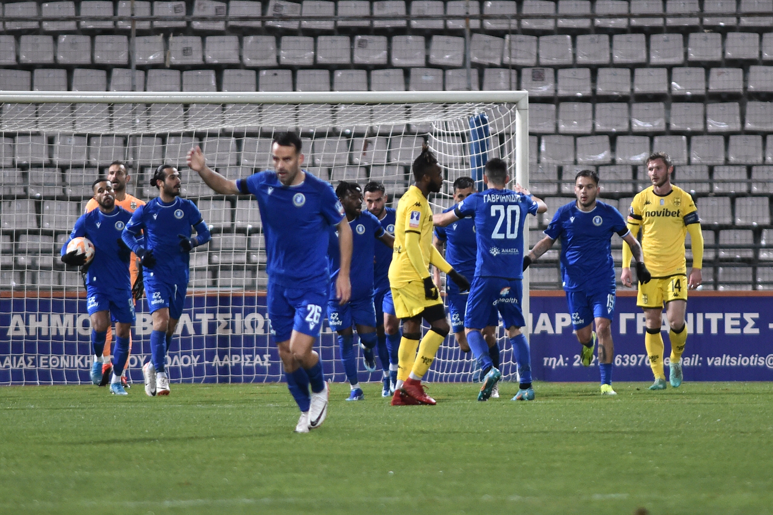 Νίκη Βόλου-Άρης: Λάθος του Μπράμπετς και ανατροπή με τον Ριμπέιρο (video)