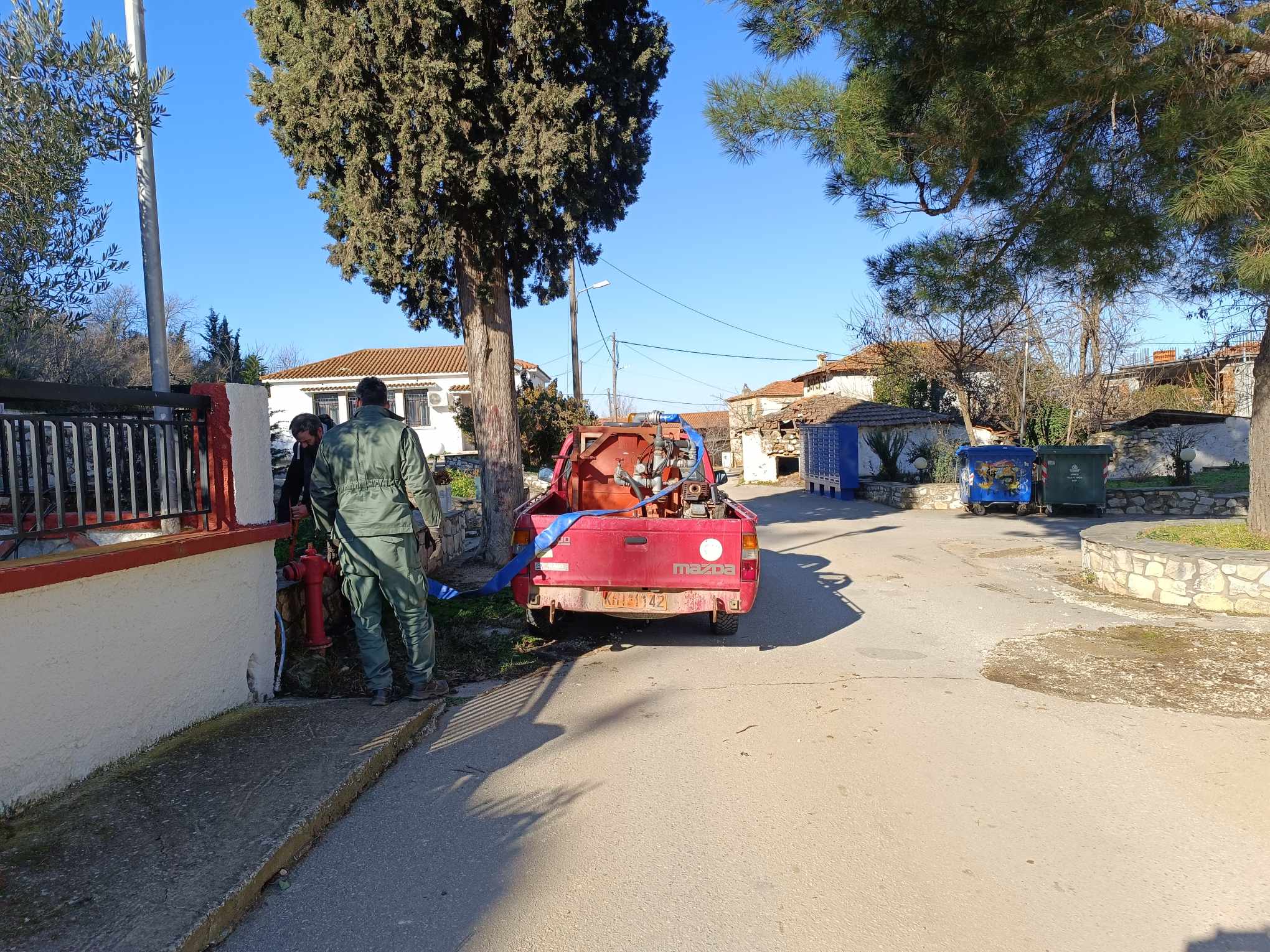 Χαλκιδική: Αποκαταστάθηκε η βλάβη στο δίκτυο ύδρευσης στο Γαλαρινό