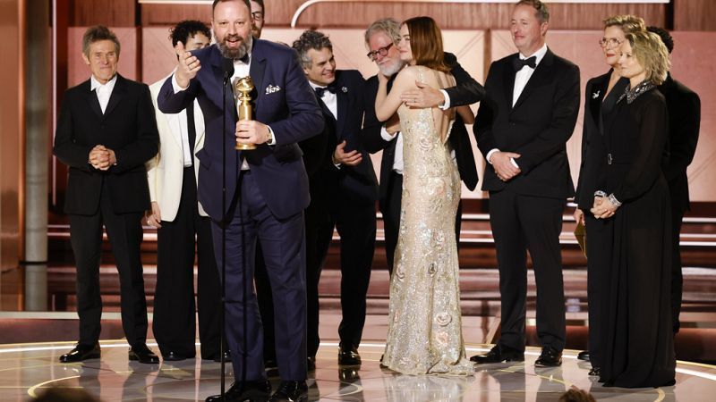 Χρυσές Σφαίρες: Θρίαμβος για Λάνθιμο και «Poor Things» (VIDEO)