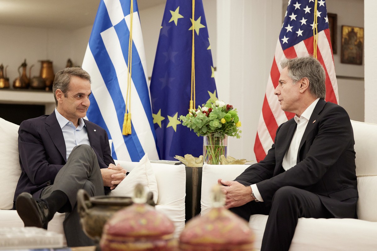 Κυριάκος Μητσοτάκης: Οι αναρτήσεις στο Twitter μετά τη συνάντηση με τον Άντονι Μπλίνκεν