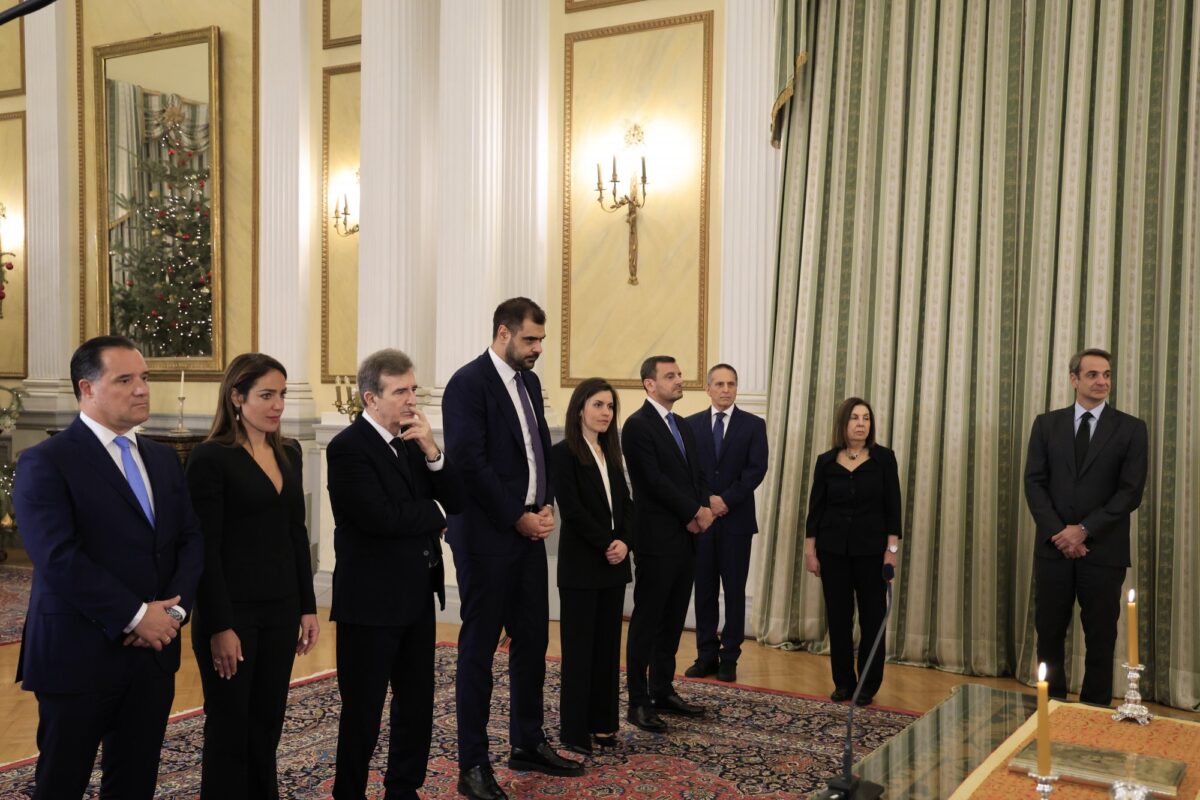 Ορκίστηκαν οι νέοι υπουργοί και υφυπουργοί (ΦΩΤΟ+VIDEO)