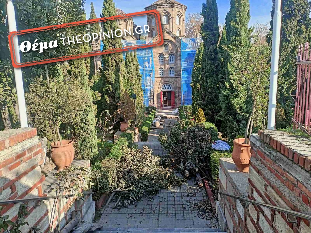 Θεσσαλονίκη: Συνεχίζονται οι εργασίες αποκατάστασης και συντήρησης στην Παναγία Χαλκέων (ΦΩΤΟ)
