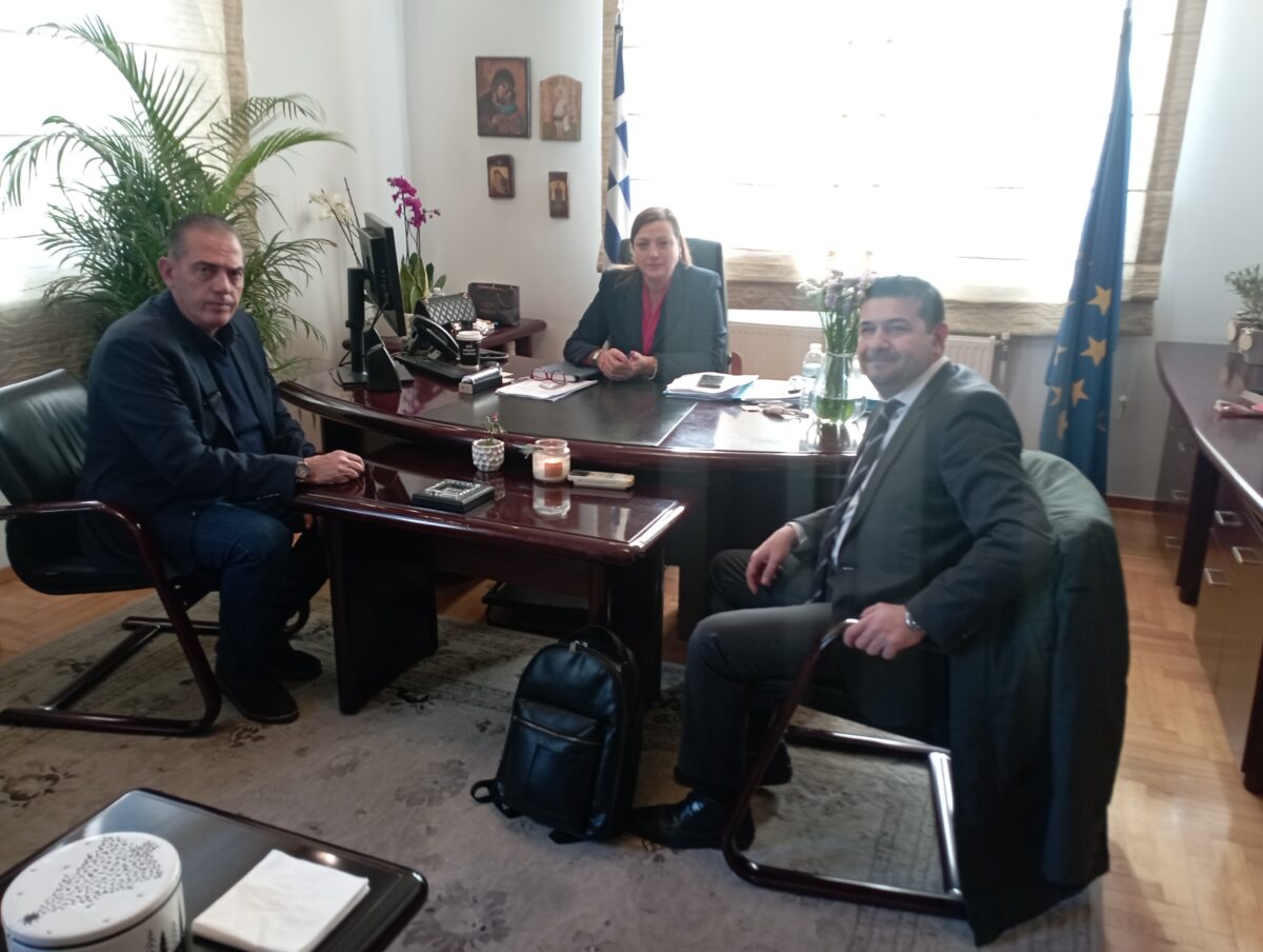 Δήμος Δέλτα: Συνάντηση Μπισμπινά με τον Διευθύνοντα Σύμβουλο της ΕΥΑΘ