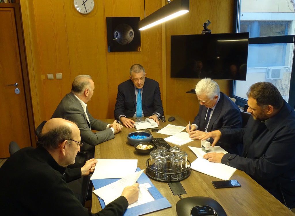 Υπογράφηκε η σύμβαση για την κατασκευή του φράγματος Τρίγλιας