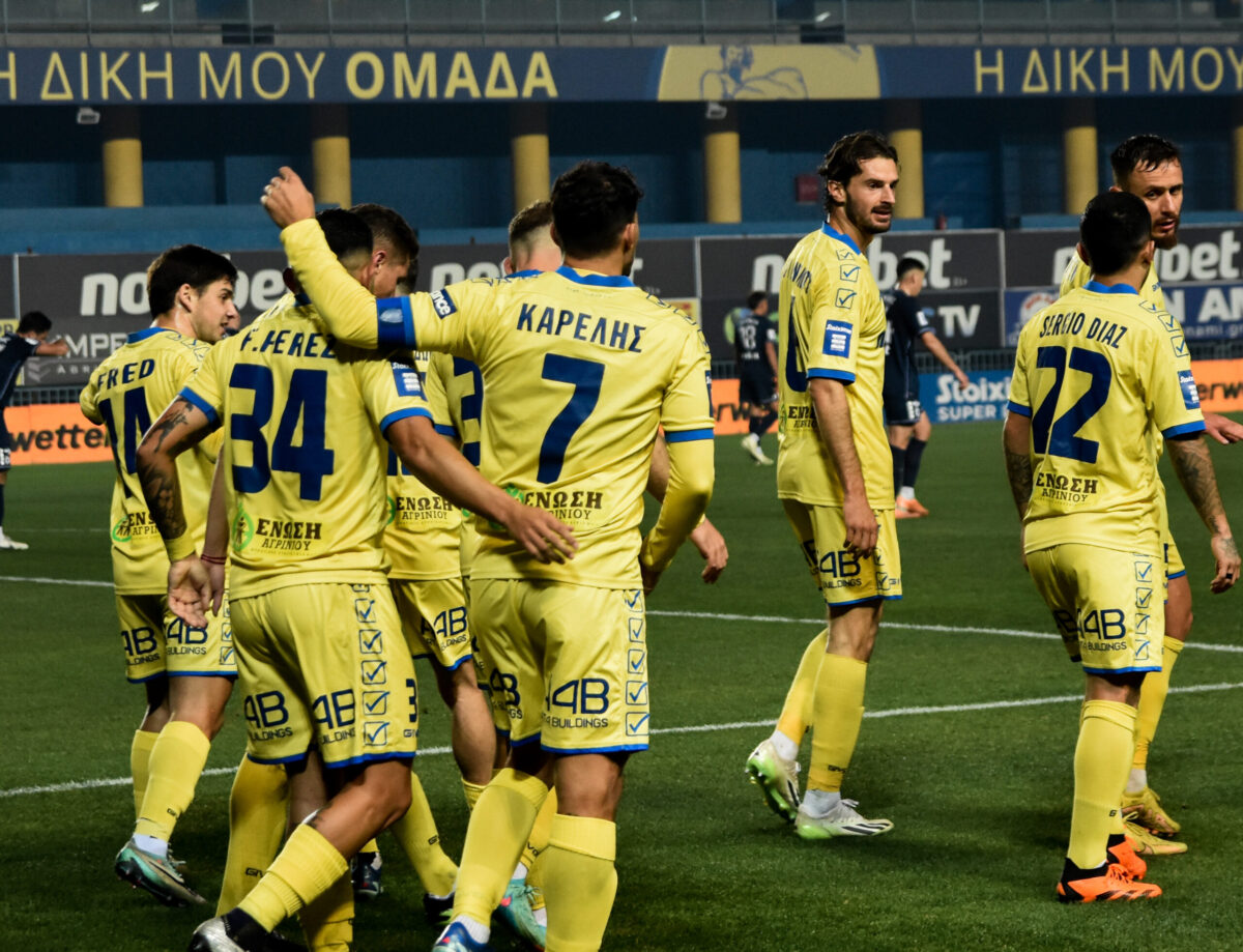 Παναιτωλικός – Ατρόμητος 1-0: «Χρυσός» Καρέλης του χάρισε την νίκη με παίκτη λιγότερο (video)