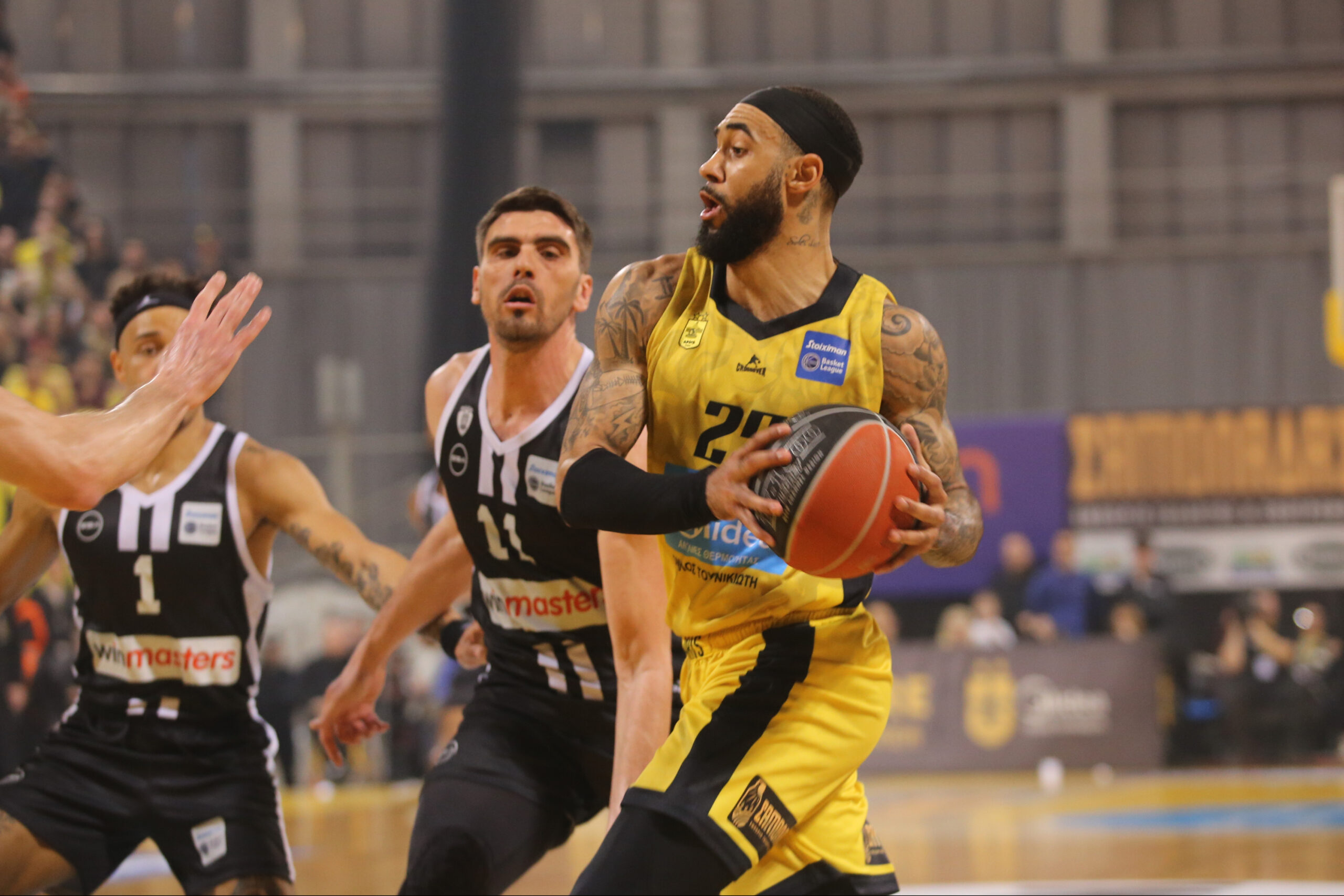 Το πρόγραμμα Άρη και ΠΑΟΚ στον τρίτο γύρο της Stoiximan Basket League