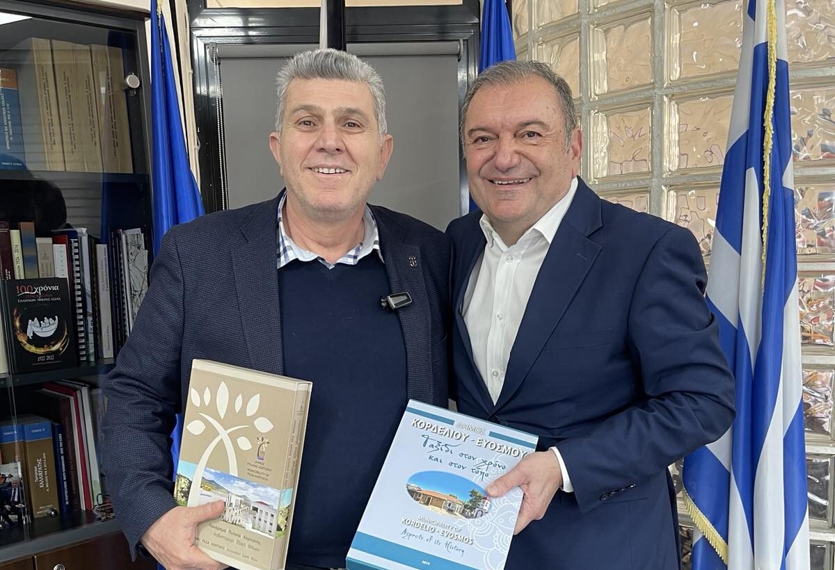 Τι συζήτησαν οι δήμαρχοι Ιγνάτιος Καϊτεζίδης και Λευτέρης Αλεξανδρίδης