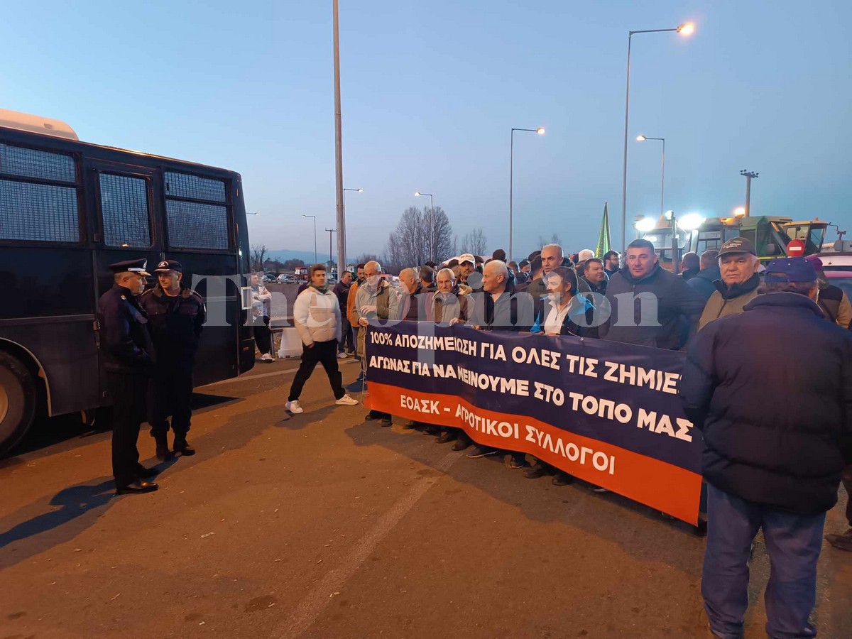 Συνεχίζουν τις κινητοποιήσεις οι αγρότες της Θεσσαλίας (ΦΩΤΟ – VIDEO)
