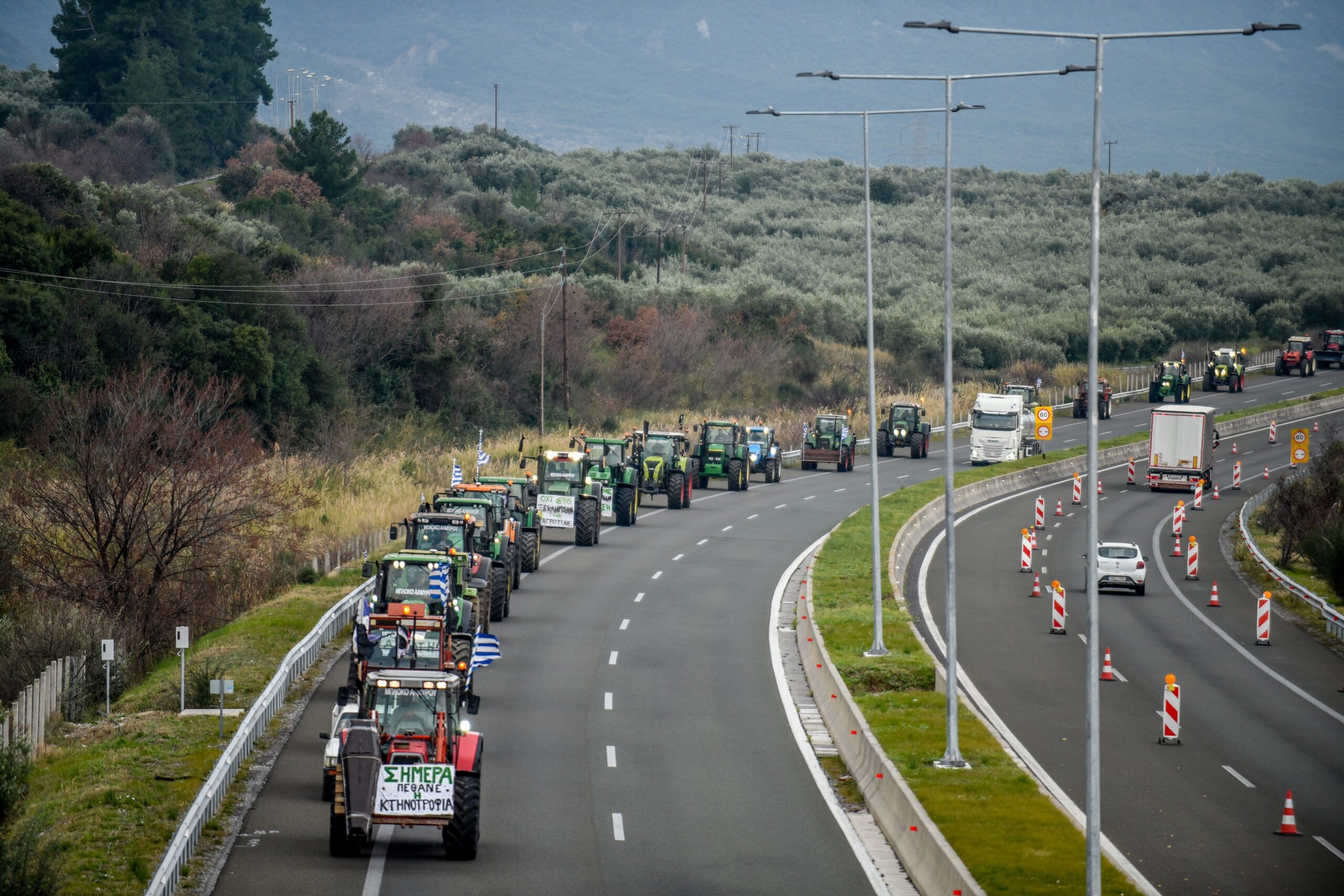Αγροτικές κινητοποιήσεις: Αποκλιμάκωση στη Βόρεια Ελλάδα
