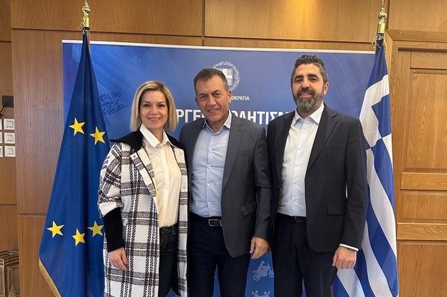 Συνάντηση Ανδρεάδου-Βρούτση: Στο επίκεντρο η έλλειψη αθλητικών υποδομών στον Δήμο Λαγκαδά