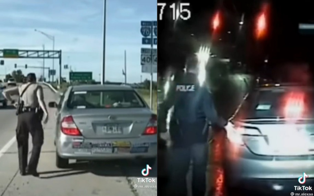 Γιατί οι αστυνομικοί αγγίζουν πάντα το πίσω μέρος των αυτοκινήτων που σταματάνε για έλεγχο (VIDEO)