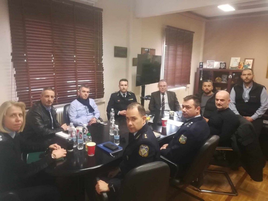 Σύσκεψη εργασίας για θέματα αστυνόμευσης στο δήμο Χαλκηδόνος
