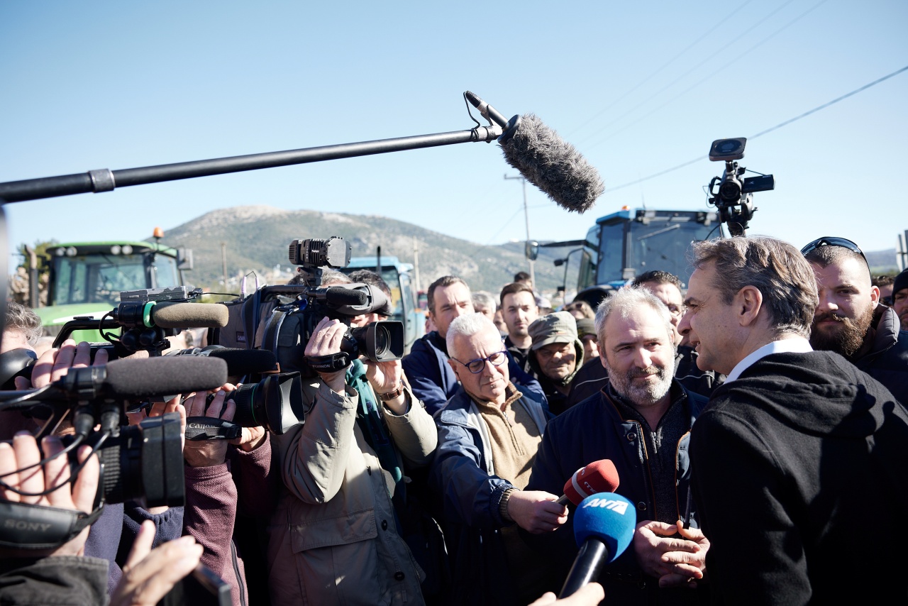 Ο Κυριάκος Μητσοτάκης θα συναντηθεί με αγρότες τη Δευτέρα