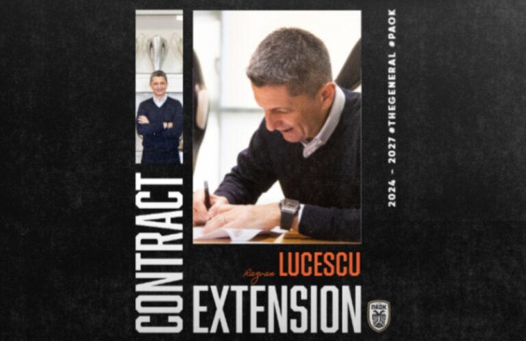 Είναι οριστικό: Ο Ραζβάν Λουτσέσκου υπέγραψε το νέο του συμβόλαιο