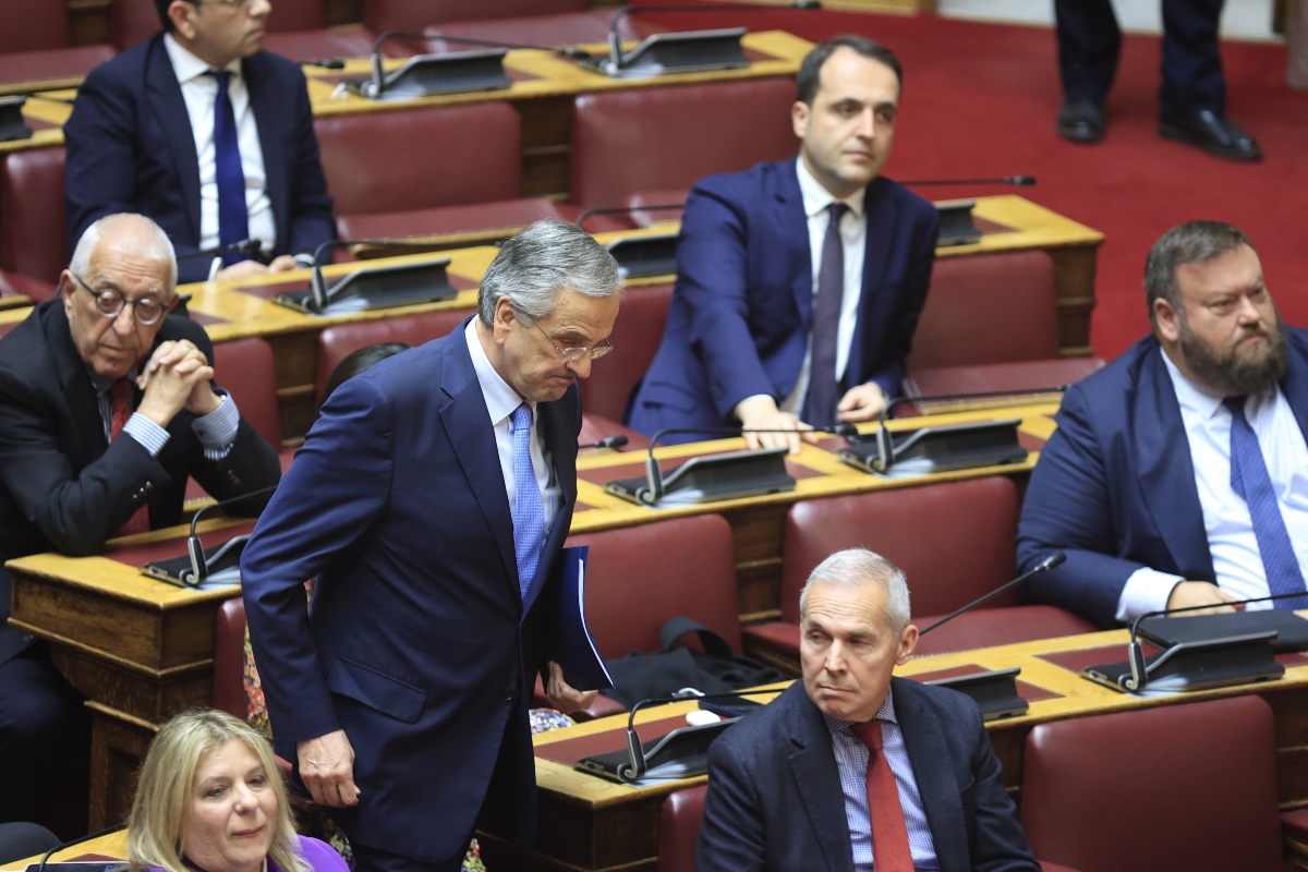 Μαξίμου για ομιλία Σαμαρά: «Κανένα σχόλιο»