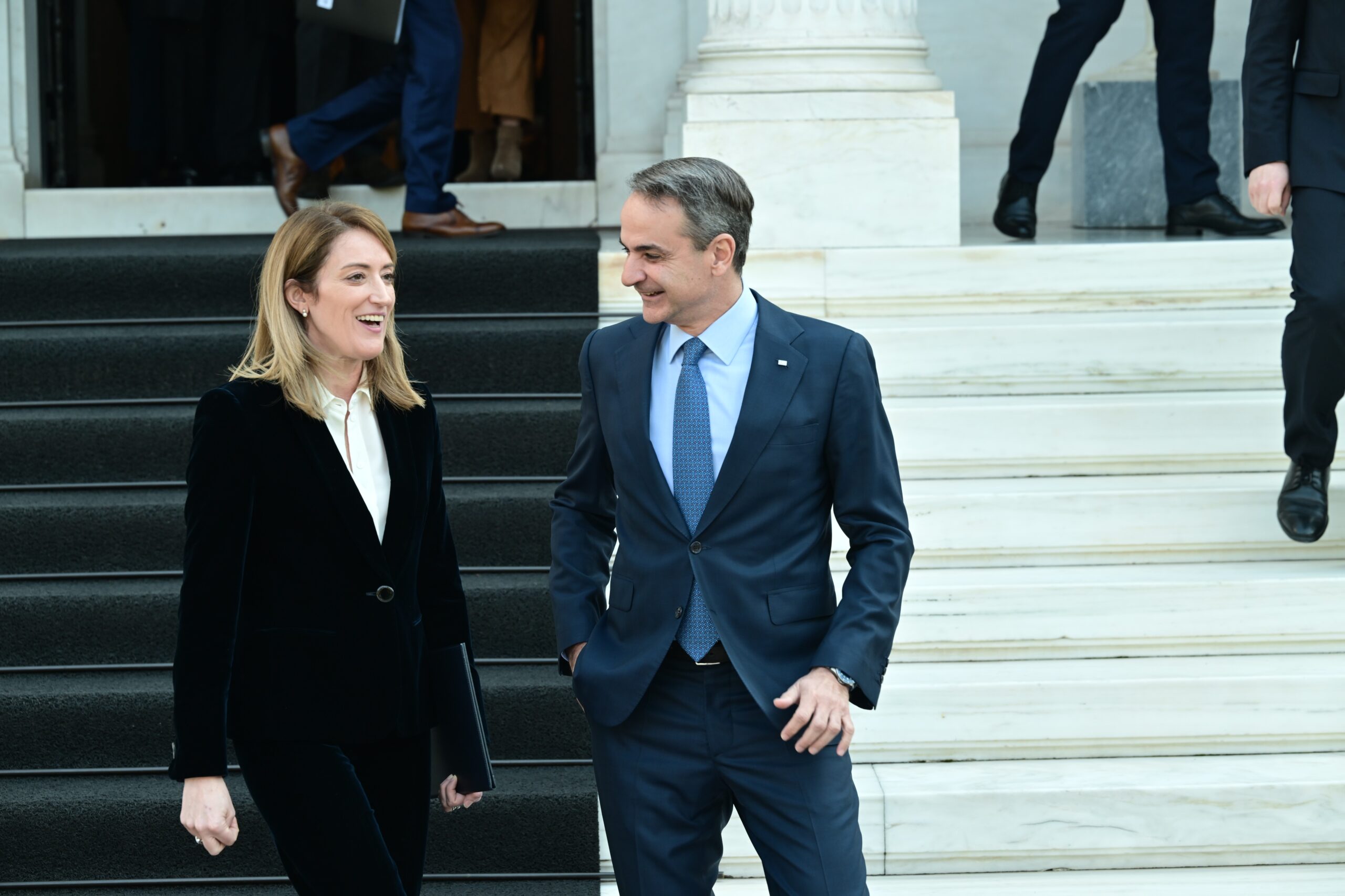 Συνάντηση Μητσοτάκη – Μέτσολα: Πιο ισχυρό από ποτέ το Κράτος Δικαίου στην Ελλάδα