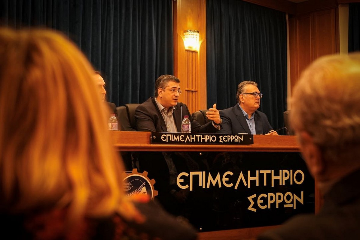 Τζιτζικώστας από Σέρρες: Με το νέο ΕΣΠΑ θα ενισχυθούν υφιστάμενες και νέες τοπικές επιχειρήσεις (ΦΩΤΟ)