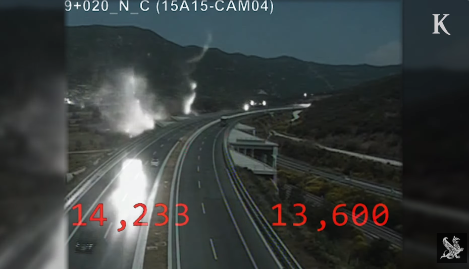 Τέμπη: Στο φως νέα βίντεο ντοκουμέντο από τη μοιραία βραδιά