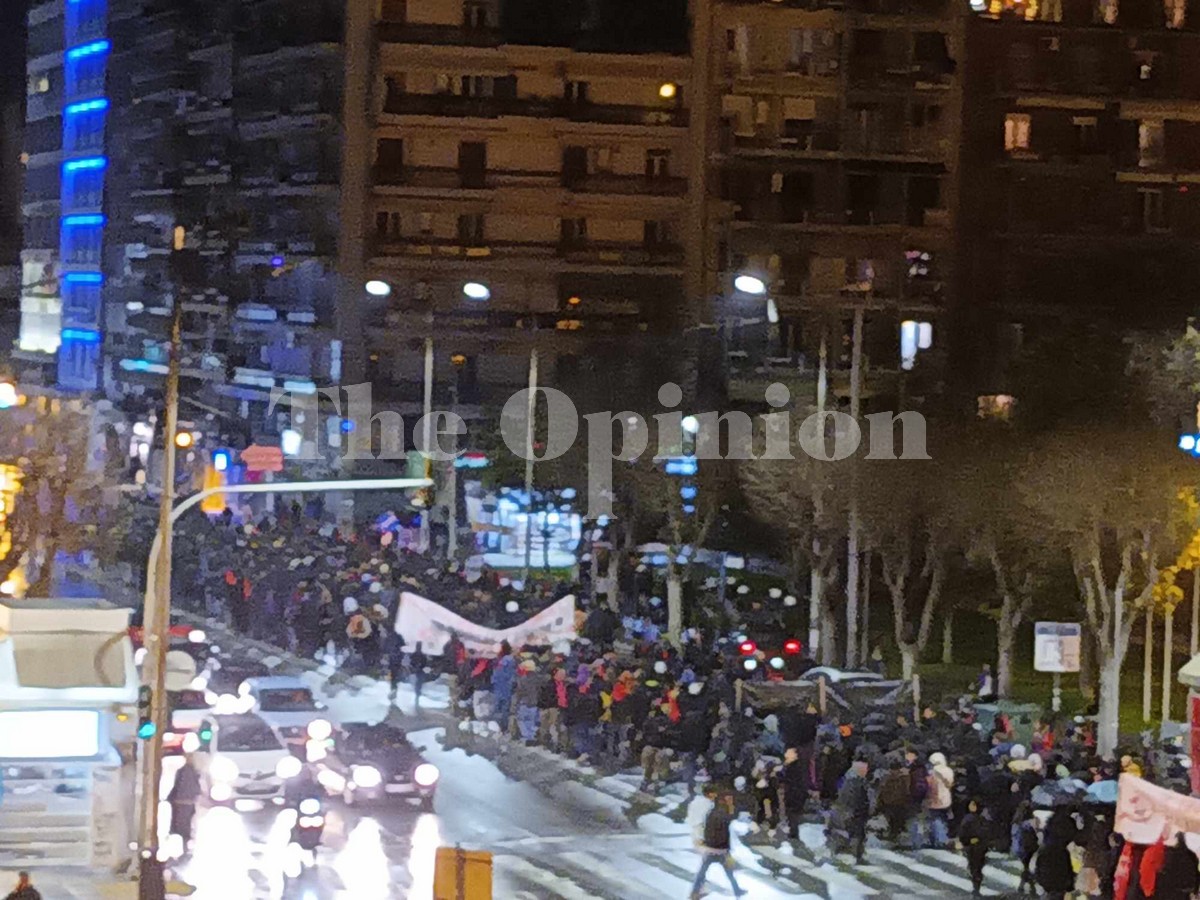 Θεσσαλονίκη: Πορεία αλληλεγγύης για τους 49 συλληφθέντες του ΑΠΘ (ΦΩΤΟ)