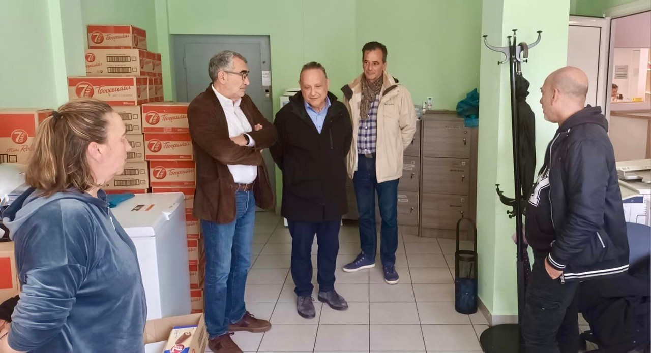 Στο Κέντρο Ημέρας Αστέγων του δήμου Θεσσαλονίκης ο Στέλιος Αγγελούδης