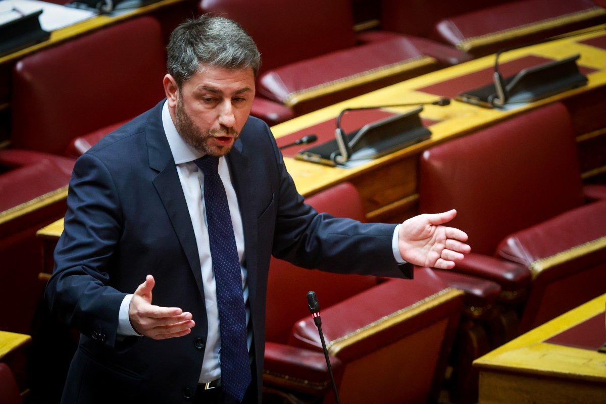 Ανδρουλάκης στη Βουλή: Η ΝΔ είναι σιαμαία με την ολιγαρχία