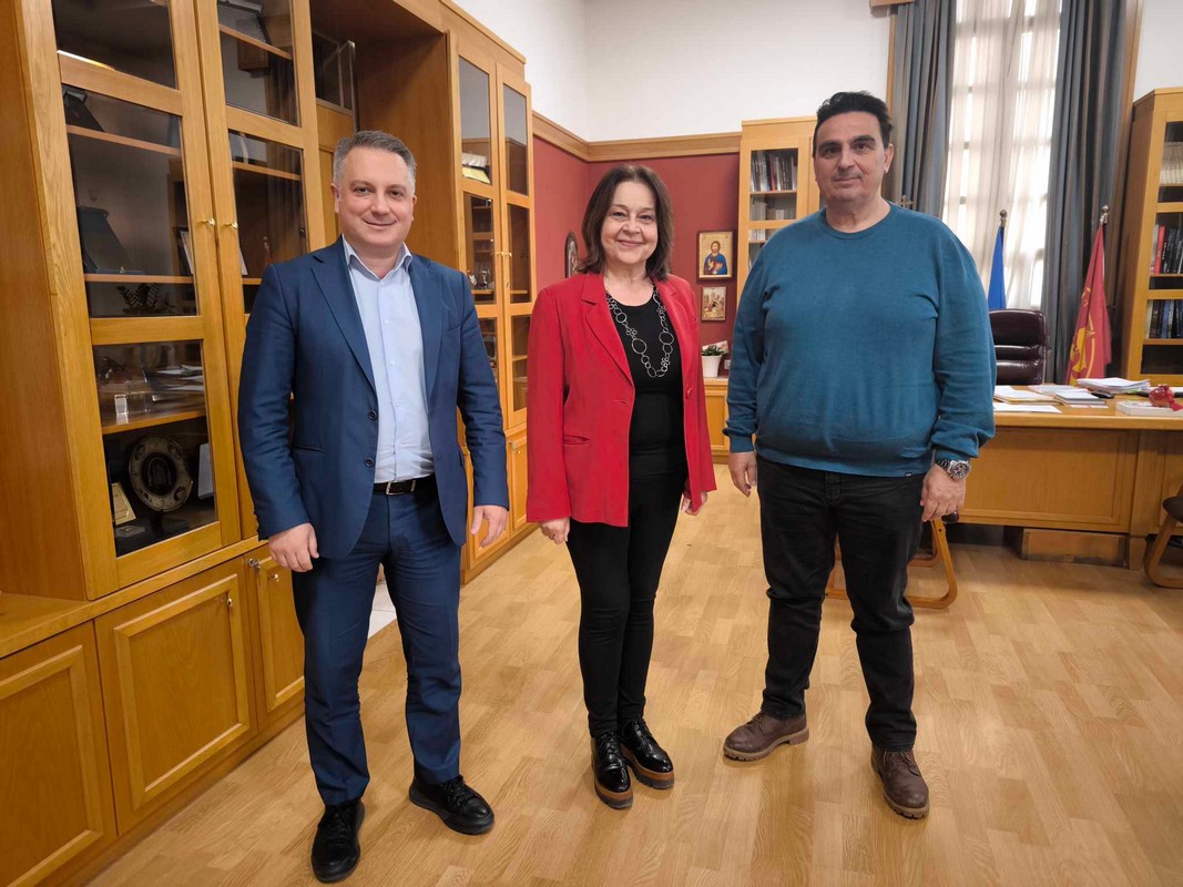 Συνάντηση Αράπογλου με αντιπροσωπεία του ΕΕΘ και του Εμπορικού Συλλόγου Καλαμαριάς