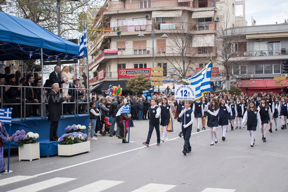 Δήμος Αμπελοκήπων-Μενεμένης: Με τιμές γιορτάστηκε η 25η Μαρτίου (ΦΩΤΟ)