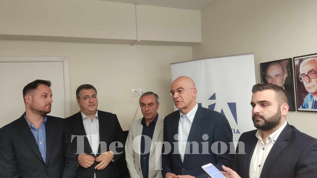 Δένδιας από Θεσσαλονίκη: «Η ΝΔ το μοναδικό πατριωτικό κόμμα που εκφράζει τα συμφέροντα του Έλληνα πολίτη» (ΦΩΤΟ-VIDEO)