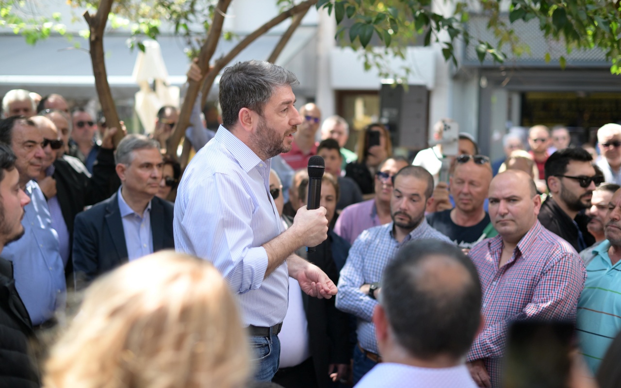 Ανδρουλάκης: Να μην δώσει ο ελληνικός λαός λευκή επιταγή στο σύστημα εξουσίας της ΝΔ