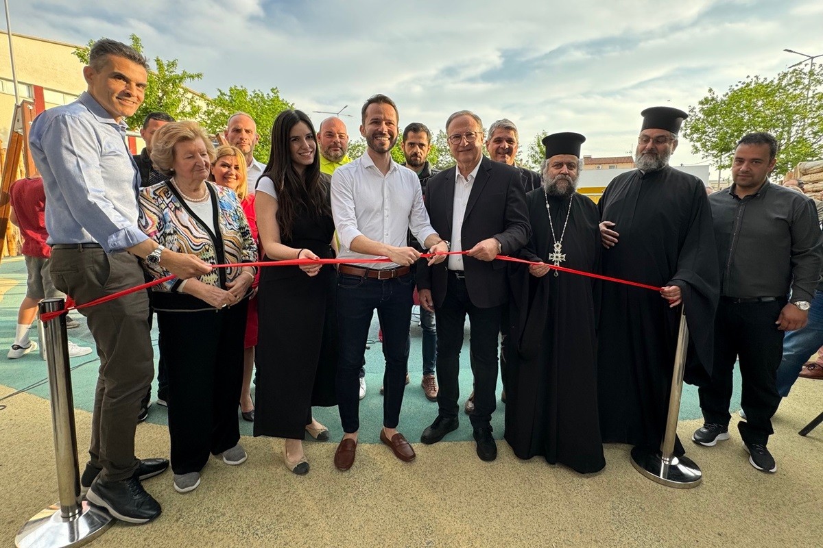 Δήμος Παύλου Μελά: Εγκαινιάστηκε πρότυπη παιδική χαρά στην Ευκαρπία (ΦΩΤΟ)