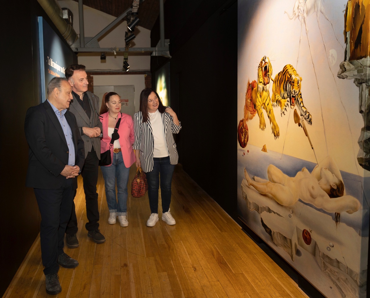 Στην έκθεση «Dali Cybernetics – The Immersive Experience» Αγγελούδης και Γάκης