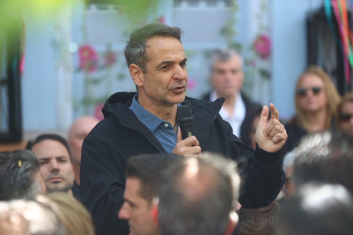 Μητσοτάκης: «Η ΝΔ πρέπει να μείνει πολιτικά κυρίαρχη το βράδυ της 9ης Ιουνίου» (ΦΩΤΟ-VIDEO)